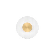 9236423 Ѕидна светилка VETRIO LED 6W 3000K Златен Метал и Стакло Nova Luce 